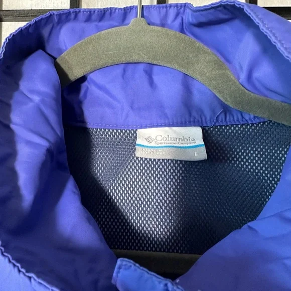 Columbia Royal Blue Outdoor Jacket L - Picture 4 of 5